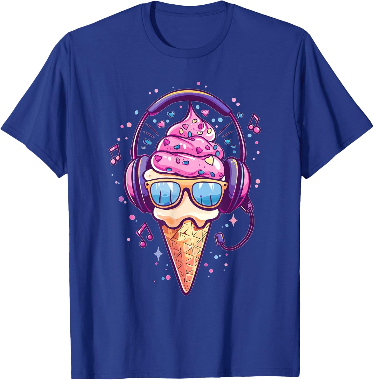 Cooles EIS mit Sonnenbrille I Lustiges EIS T-Shirt - T-Shirt | Royal