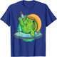 Selfie Cat Spotted UFO Alien Abduction Cat Meme Cat Lover T-Shirt - T-Shirt | Royal