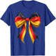 German Girl Coquette Bow Germany Flag Cute German Girl T-Shirt - T-Shirt | Royal