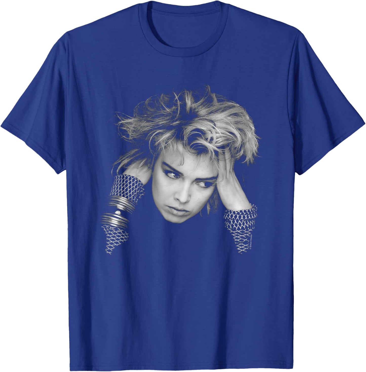 Pop singer Kim Wilde by Simon Fowler , Black, S T-Shirt - T-Shirt | Royal