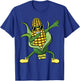 Dabbing Corn Cob | Dancing Corn Farm Farmer Gift T-Shirt - T-Shirt | Royal