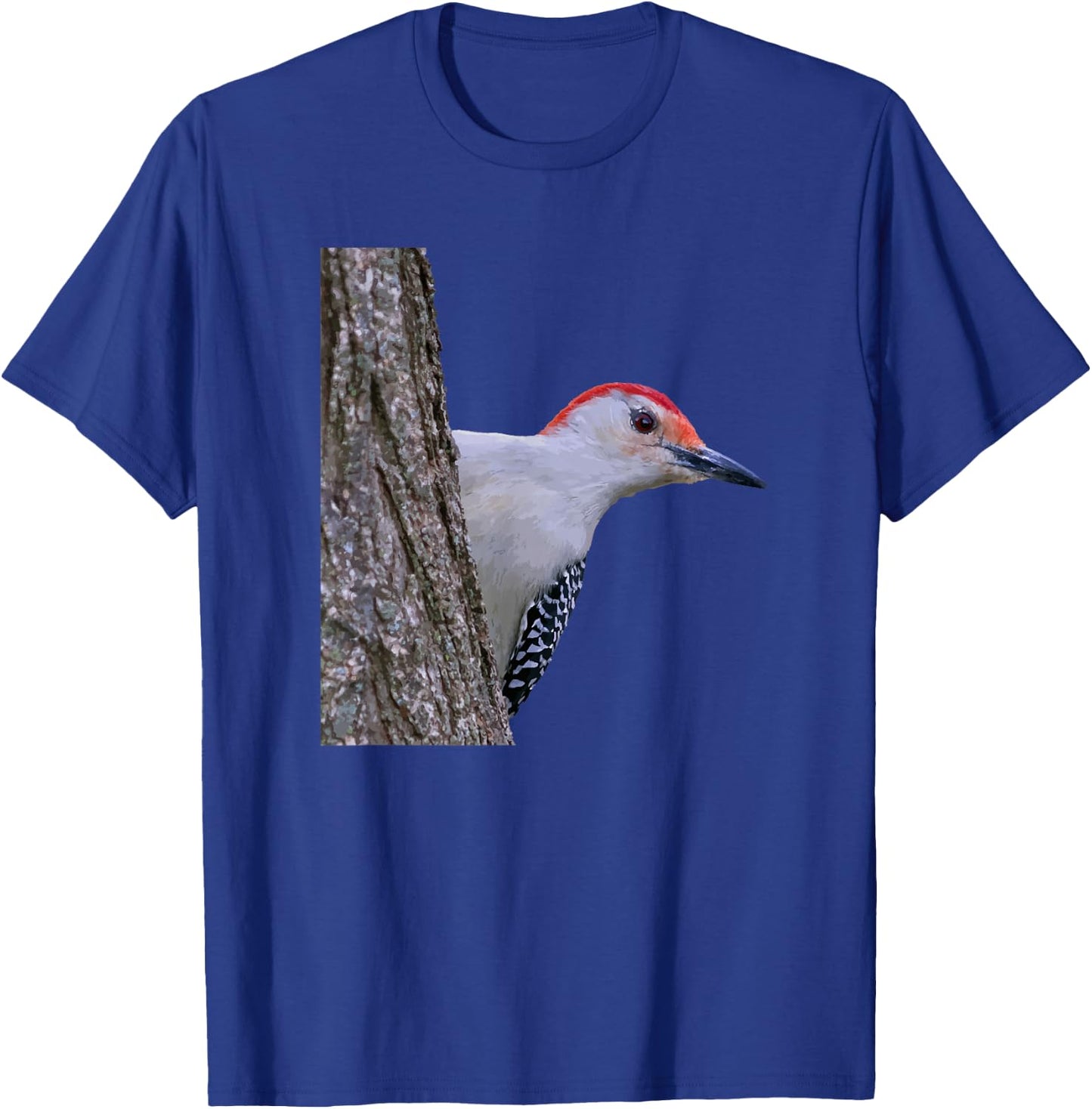 Red-bellied Woodpecker T-Shirt - T-Shirt | Royal