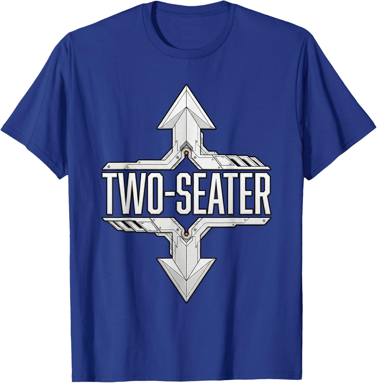 Two Seater, Two-Seater, 2 Seater T-Shirt - T-Shirt | Royal