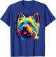 Watercolor Colorful Norwich Terrier Dog Men Women Girls Kids T-Shirt - T-Shirt | Royal