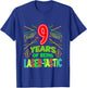 9 Jahre Laser-tastic 9. Lasertag Geburtstag T-Shirt - T-Shirt | Royal