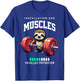Lazy Installation Muscles Gym Bodybuilding Crossfit T-Shirt - T-Shirt | Royal