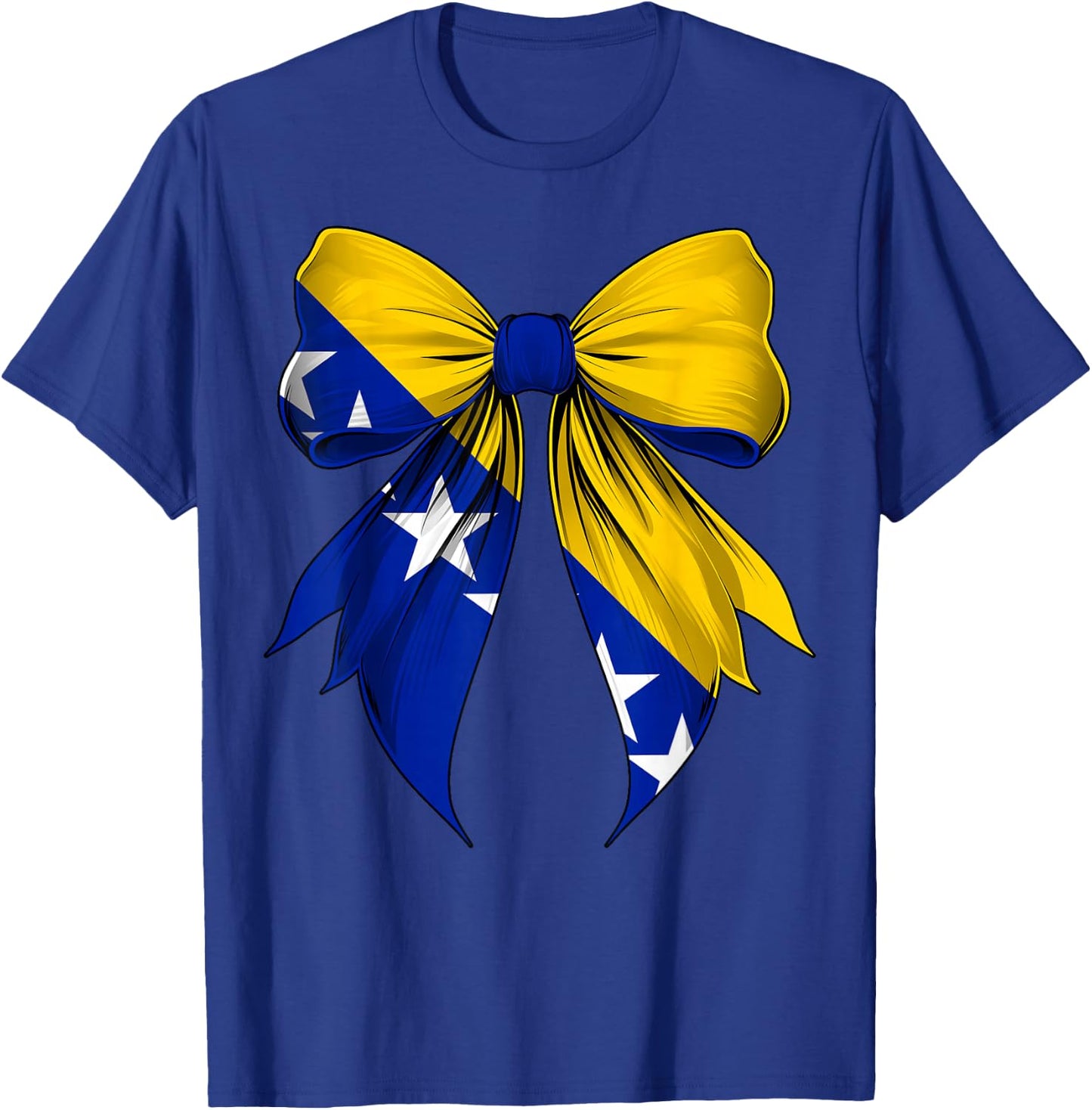 Bosnien-Herzegowina-Flagge, Bosnien und Herzegowina, Band T-Shirt - T-Shirt | Royal