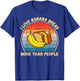 Vintage I Love Banana Bread More Than People Banana Bread T-Shirt - T-Shirt | Royal