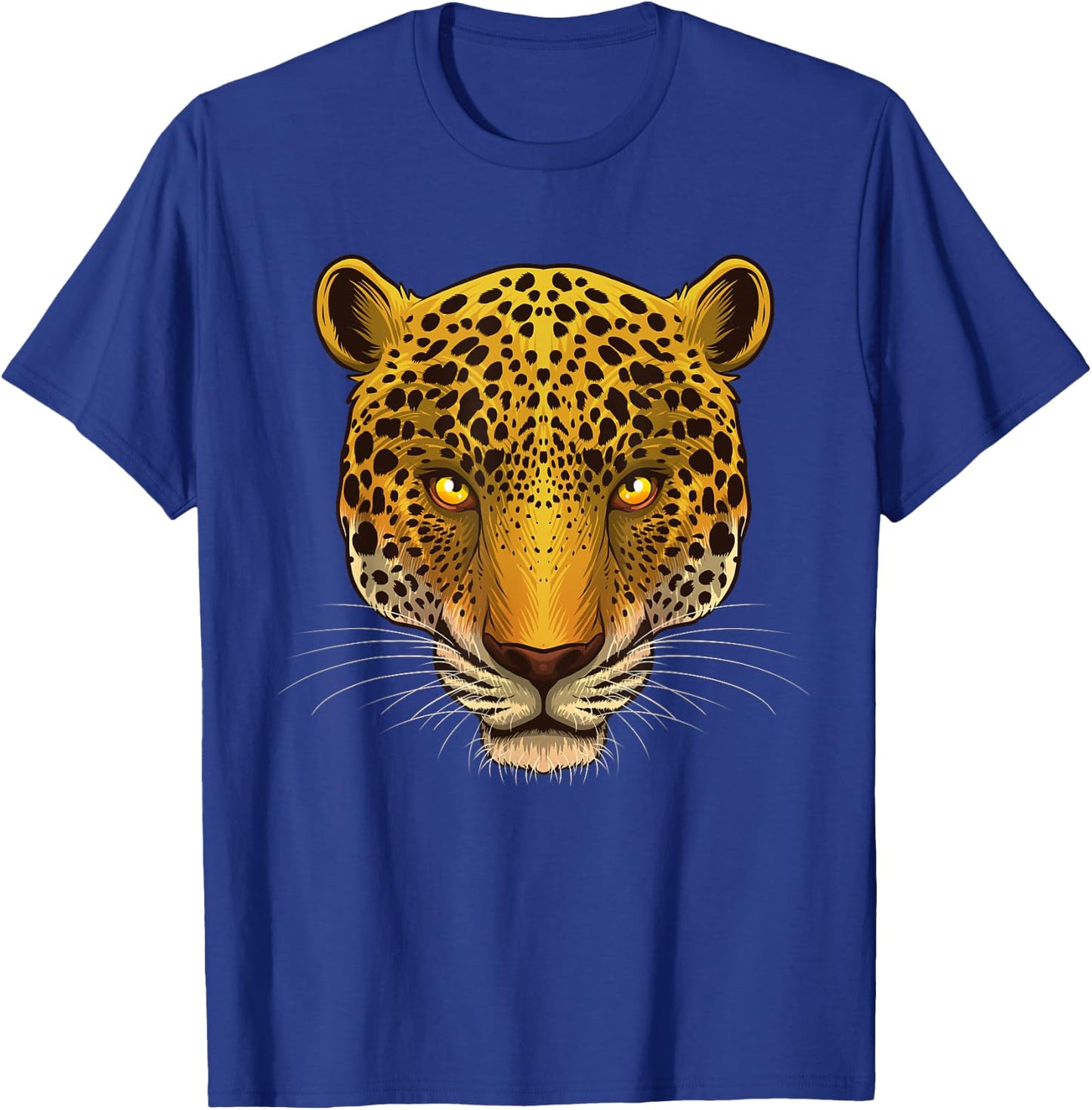 Funny Jaguar Art Women Kids Cat Animal Jaguar Lover T-Shirt - T-Shirt | Royal
