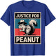 Justice for Peanut The Squirrel - The Squirrel P-nut T-Shirt - T-Shirt | Royal