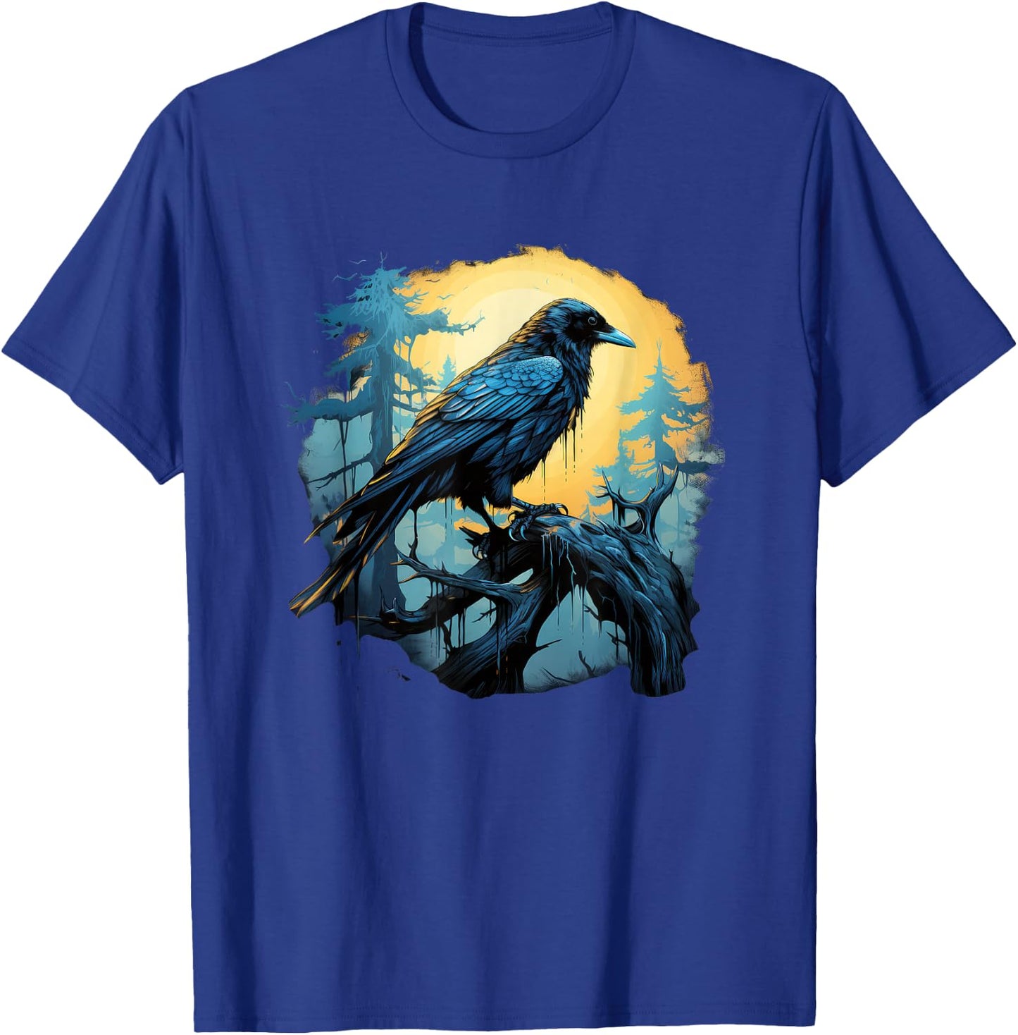 Captivating Raven Odin Myth Enshrouded in Nordic Lore T-Shirt - T-Shirt | Royal