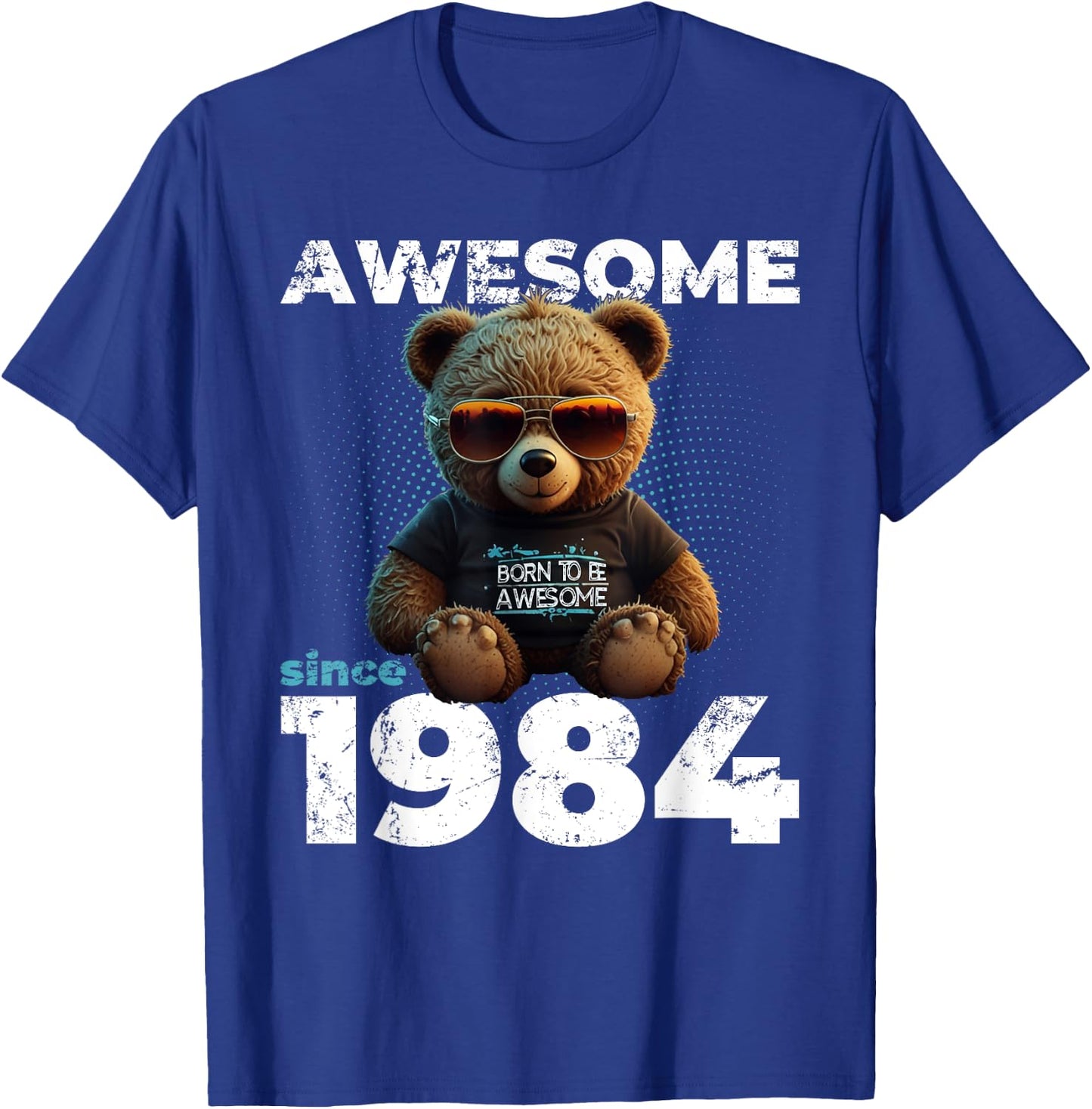 40e Anniversaire Homme Original Vintage 1984 T-Shirt - T-Shirt | Royal