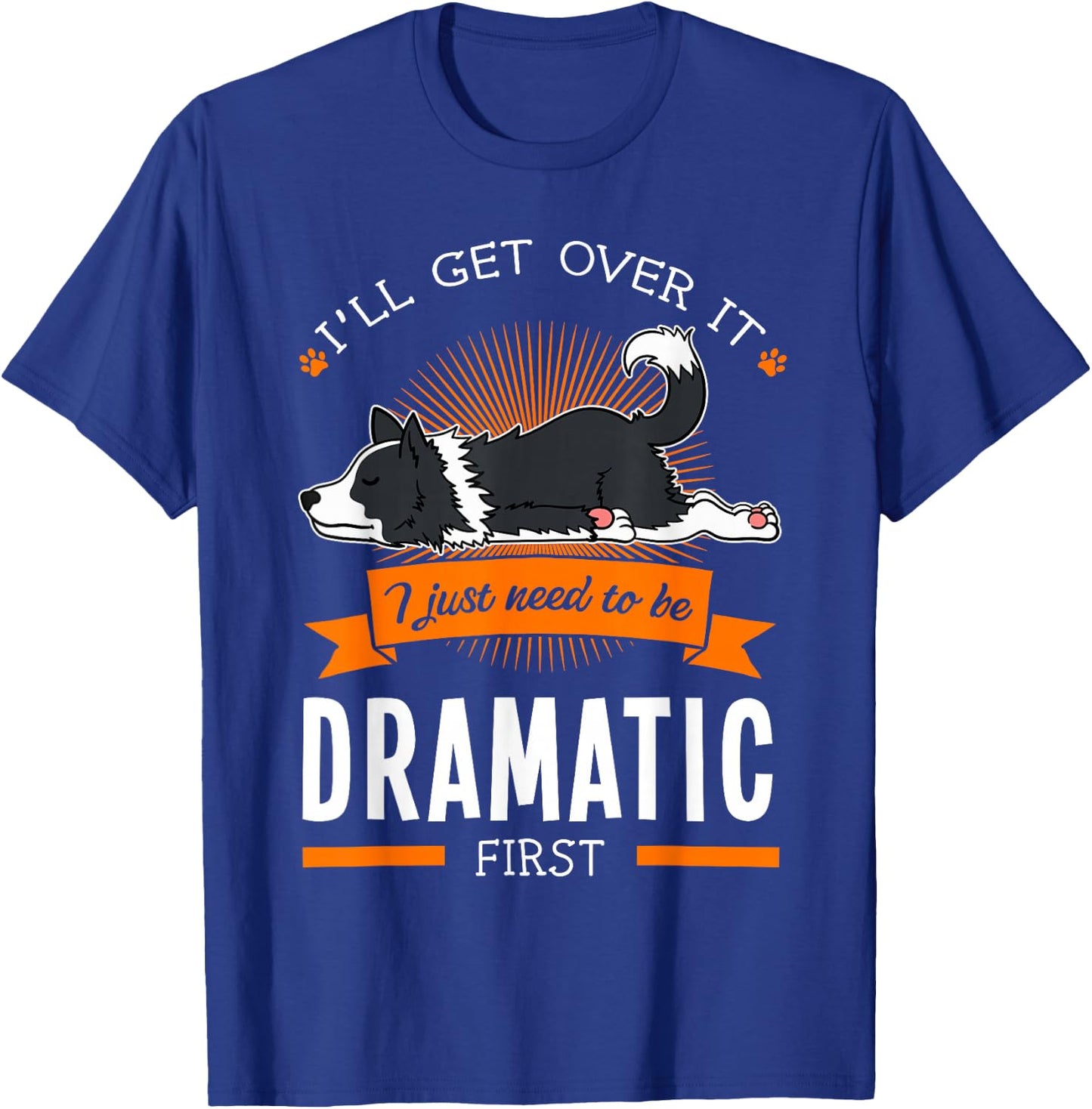 Border Collie Owner Veterinarian Sheep Herding Fur Parent T-Shirt - T-Shirt | Royal