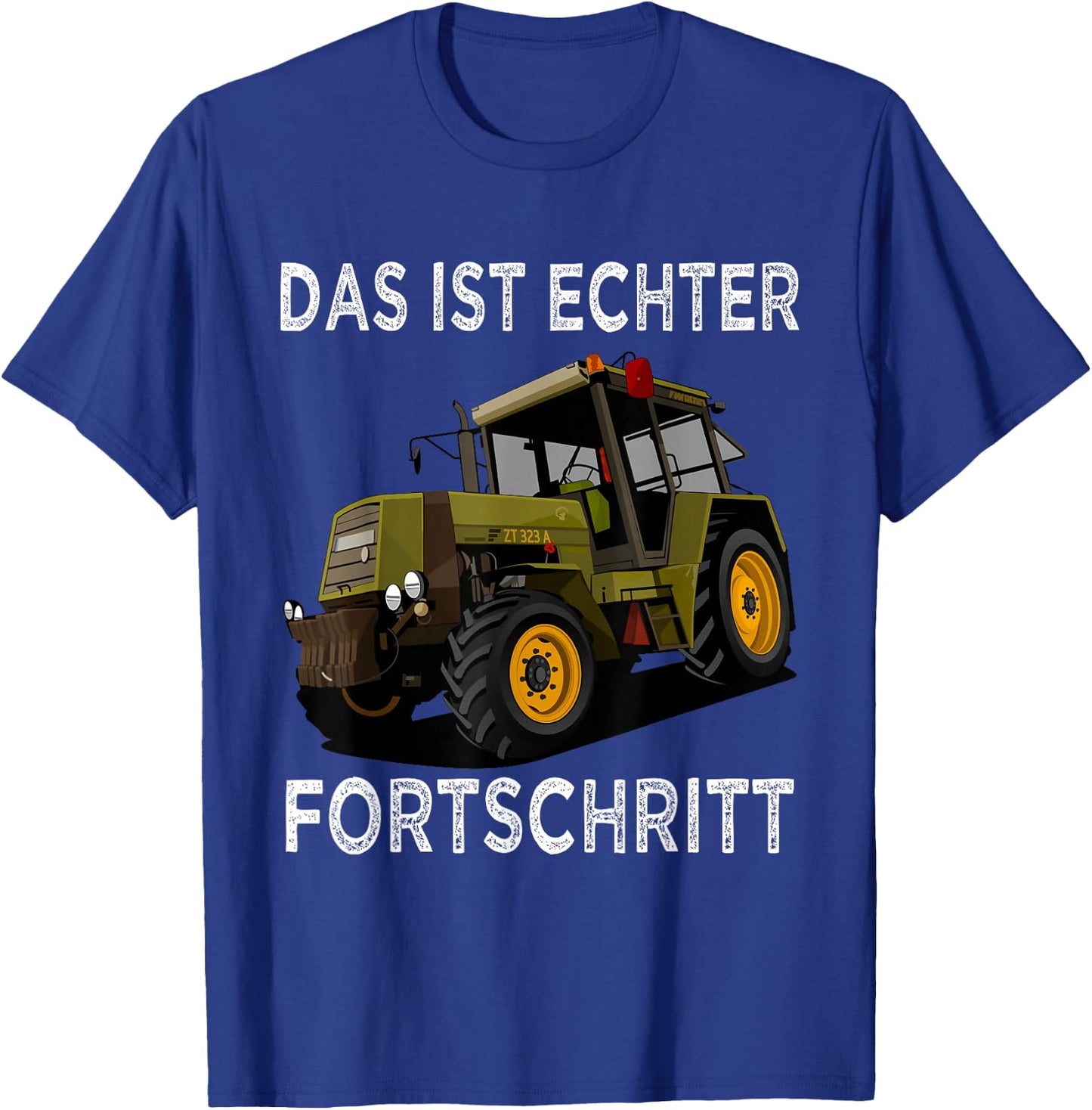 ZT 323 agricultural machinery tractor - progress T-Shirt - T-Shirt | Royal
