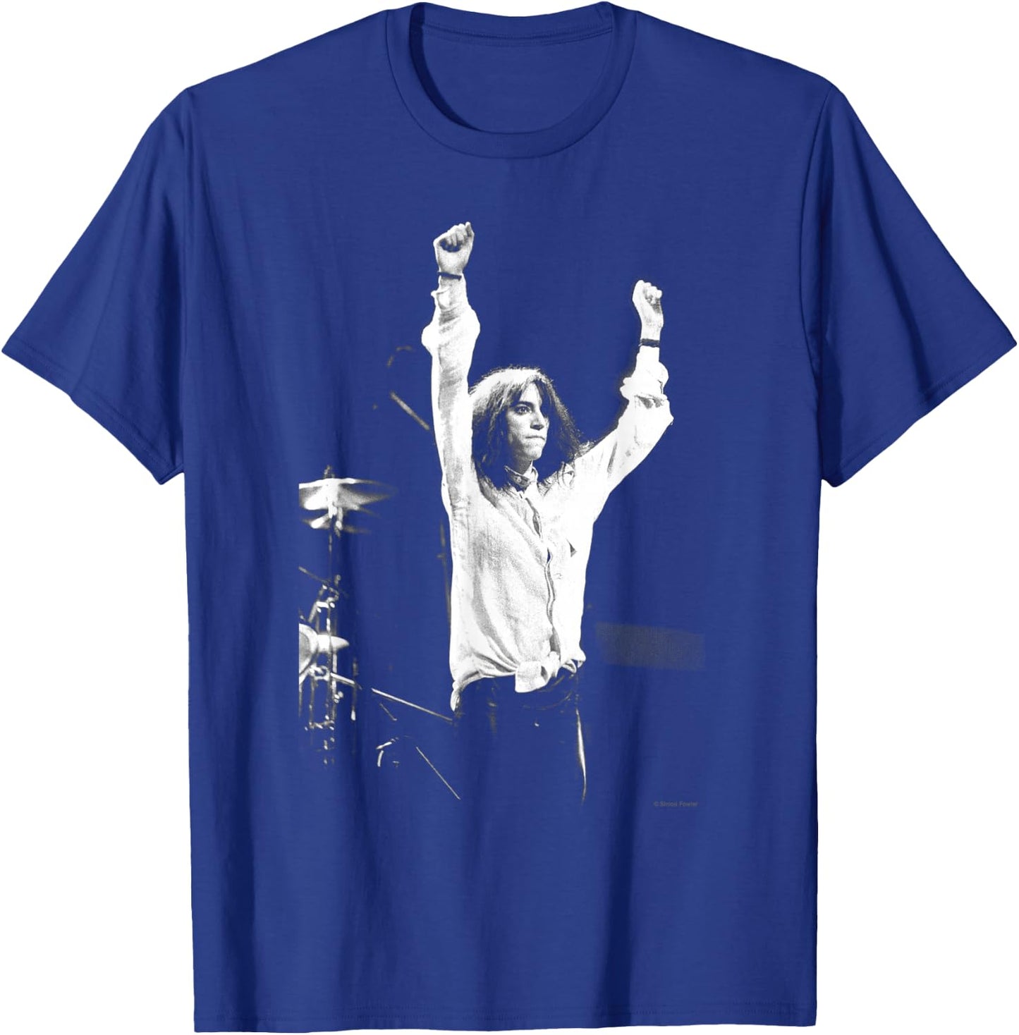 Singer Pattie Smith Live On Stage by Simon Fowler , Black, S T-Shirt - T-Shirt | Royal