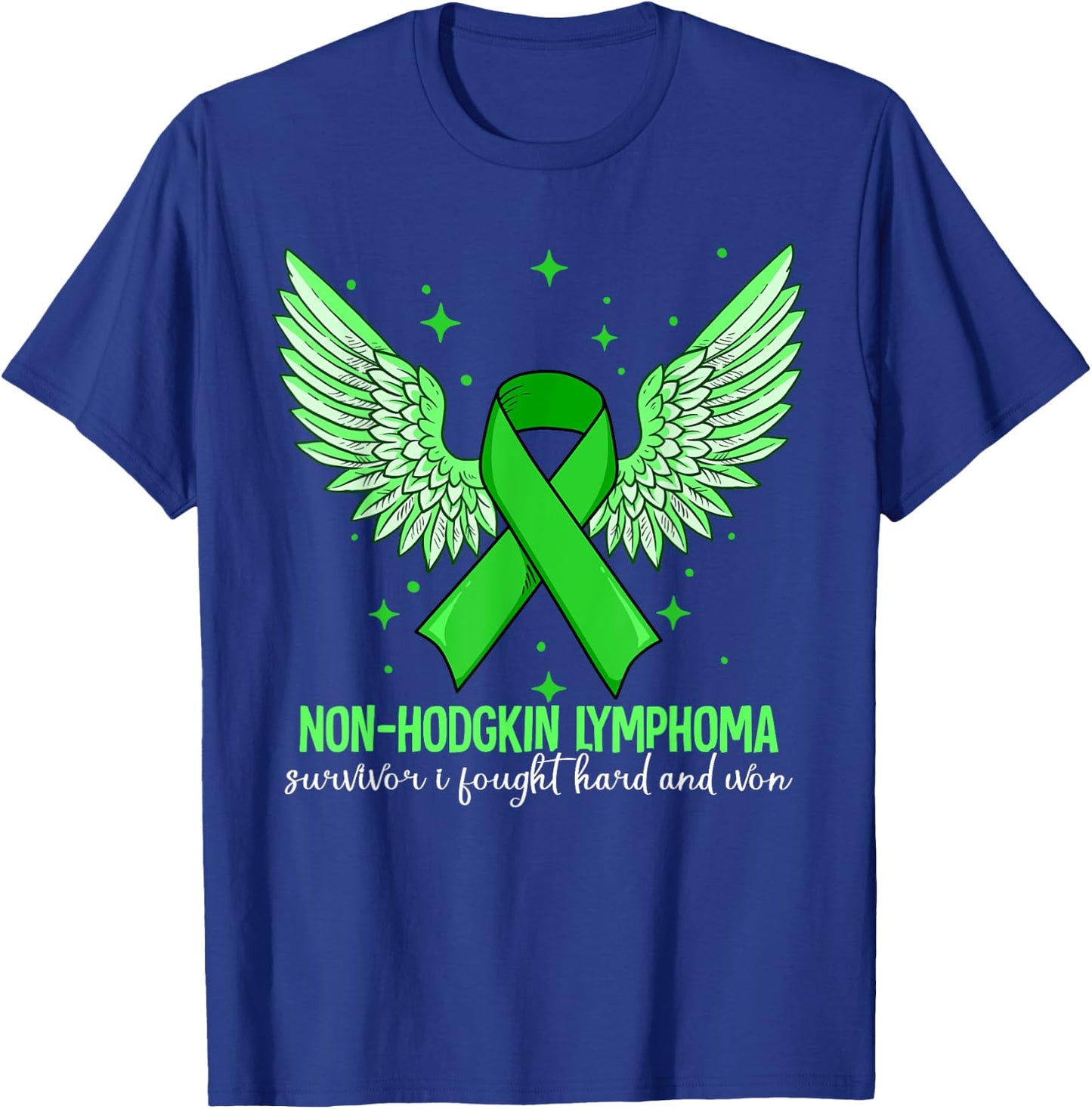 Non Hodgkins Lymphoma Survivor T-Shirt - T-Shirt | Royal