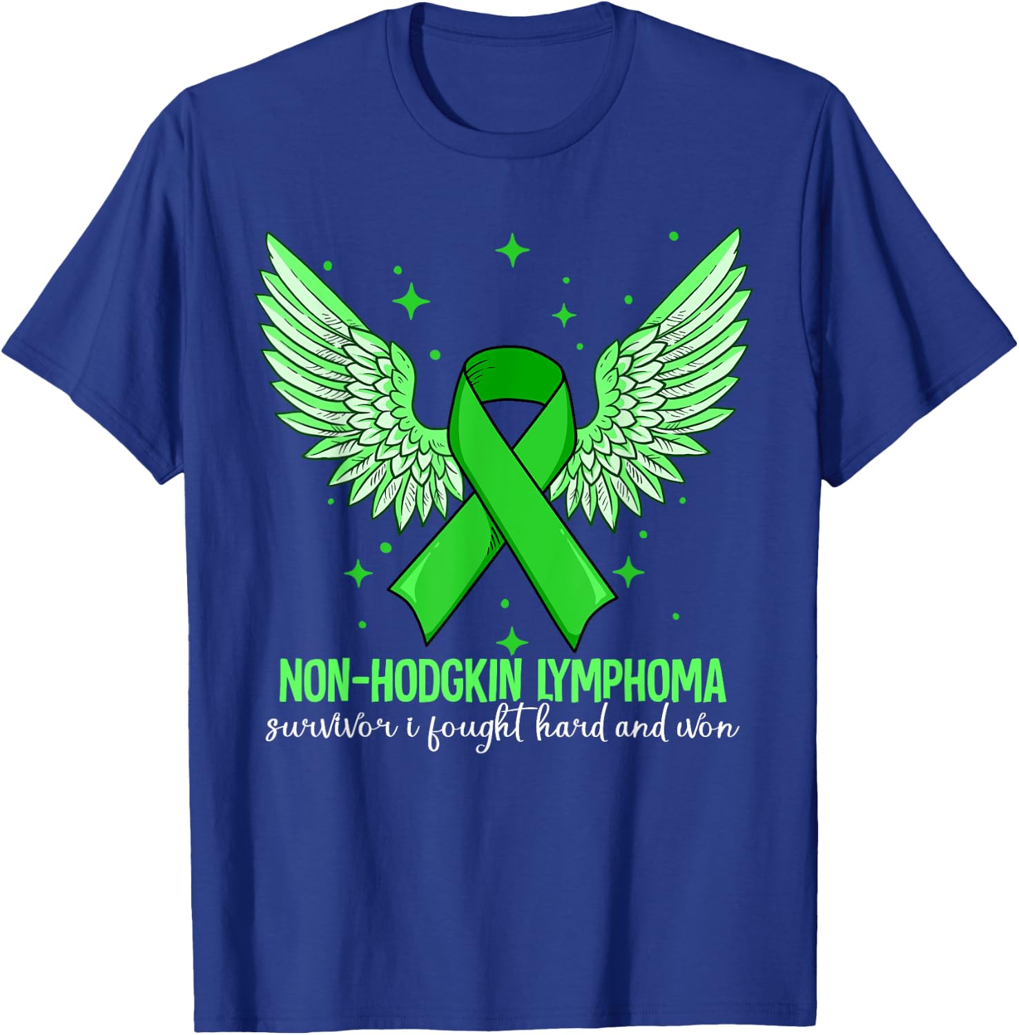 Non Hodgkins Lymphoma Survivor T-Shirt - T-Shirt | Royal