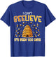 100th Day School Bee Cant Beelieve 100 Days Men Women Kids T-Shirt - T-Shirt | Royal