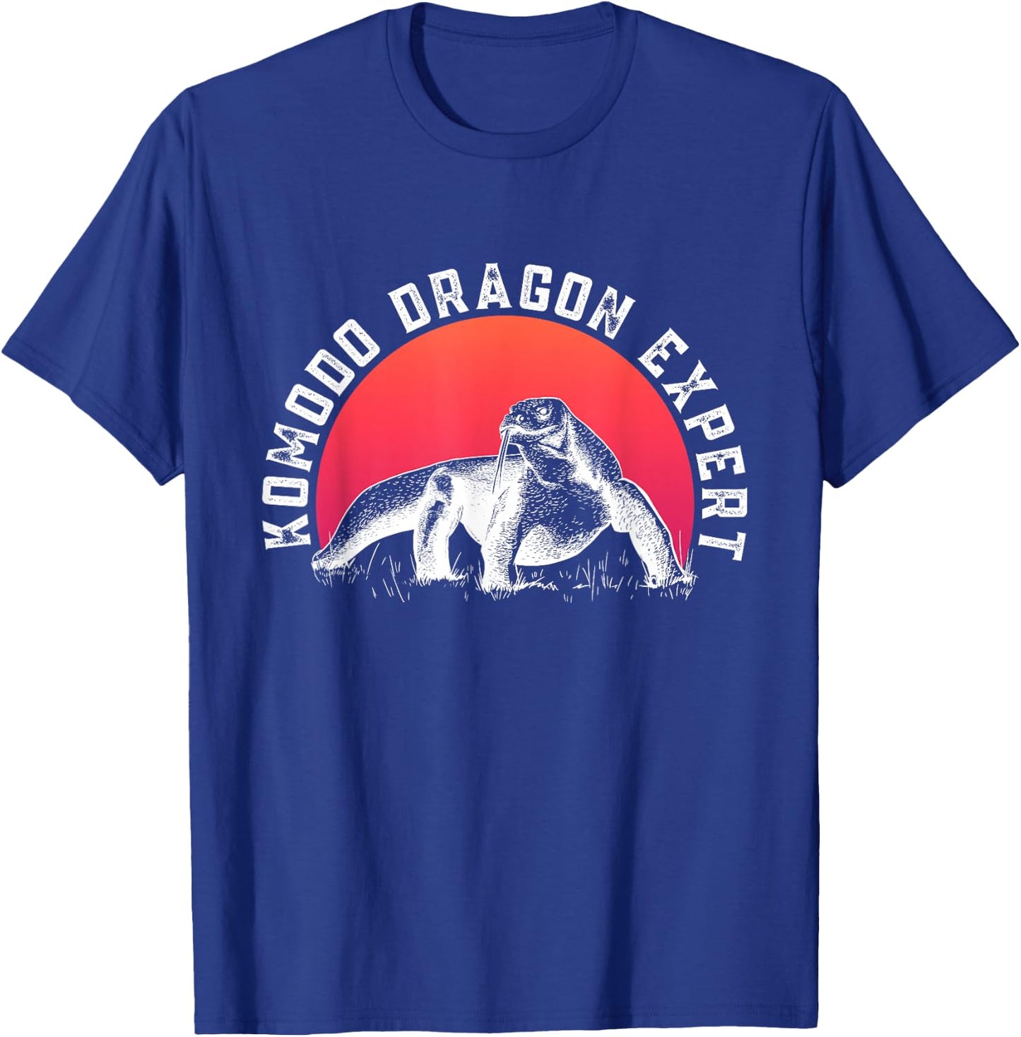 Komodo Dragon Expert - Funny Komodo Dragon T-Shirt - T-Shirt | Royal