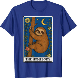 The Homebody Tarot Card T-Shirt - T-Shirt | Royal