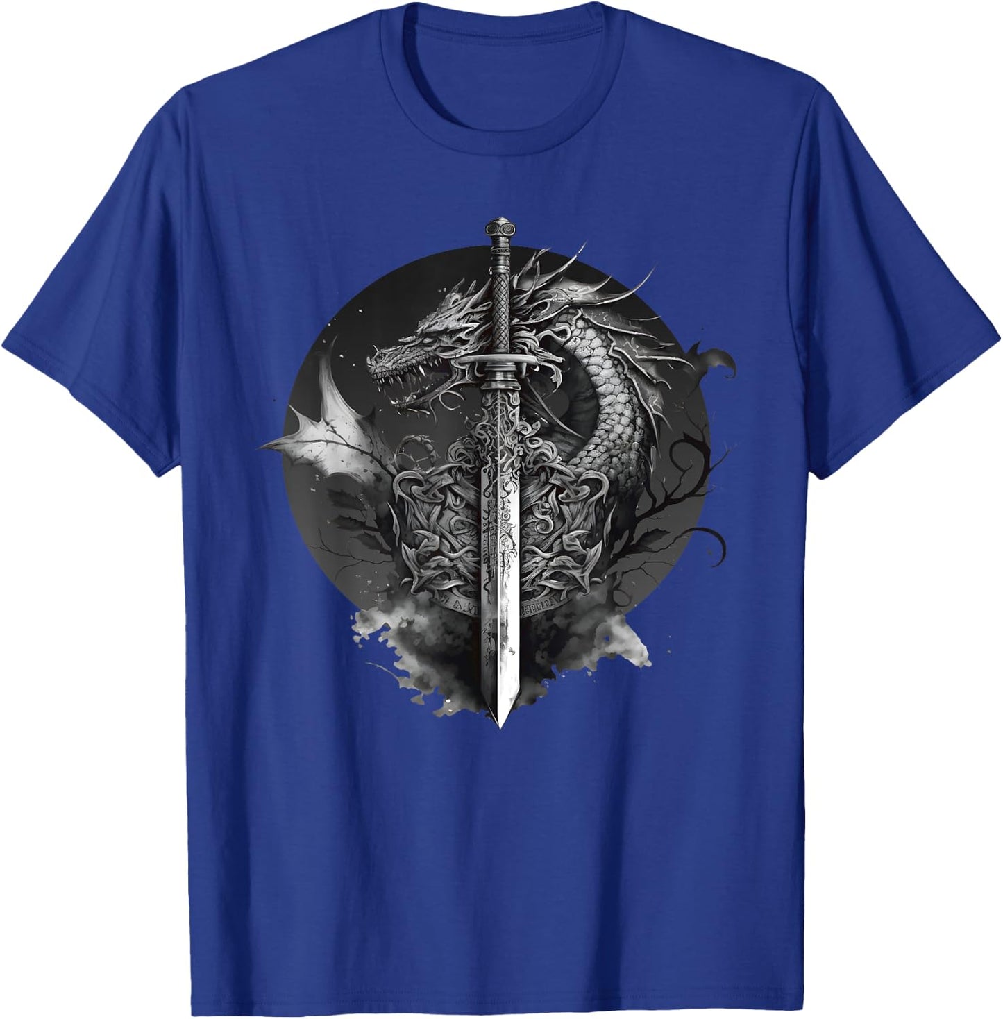 Dragon Sword Medieval Ren Faire Renaissance Faire T-Shirt - T-Shirt | Royal
