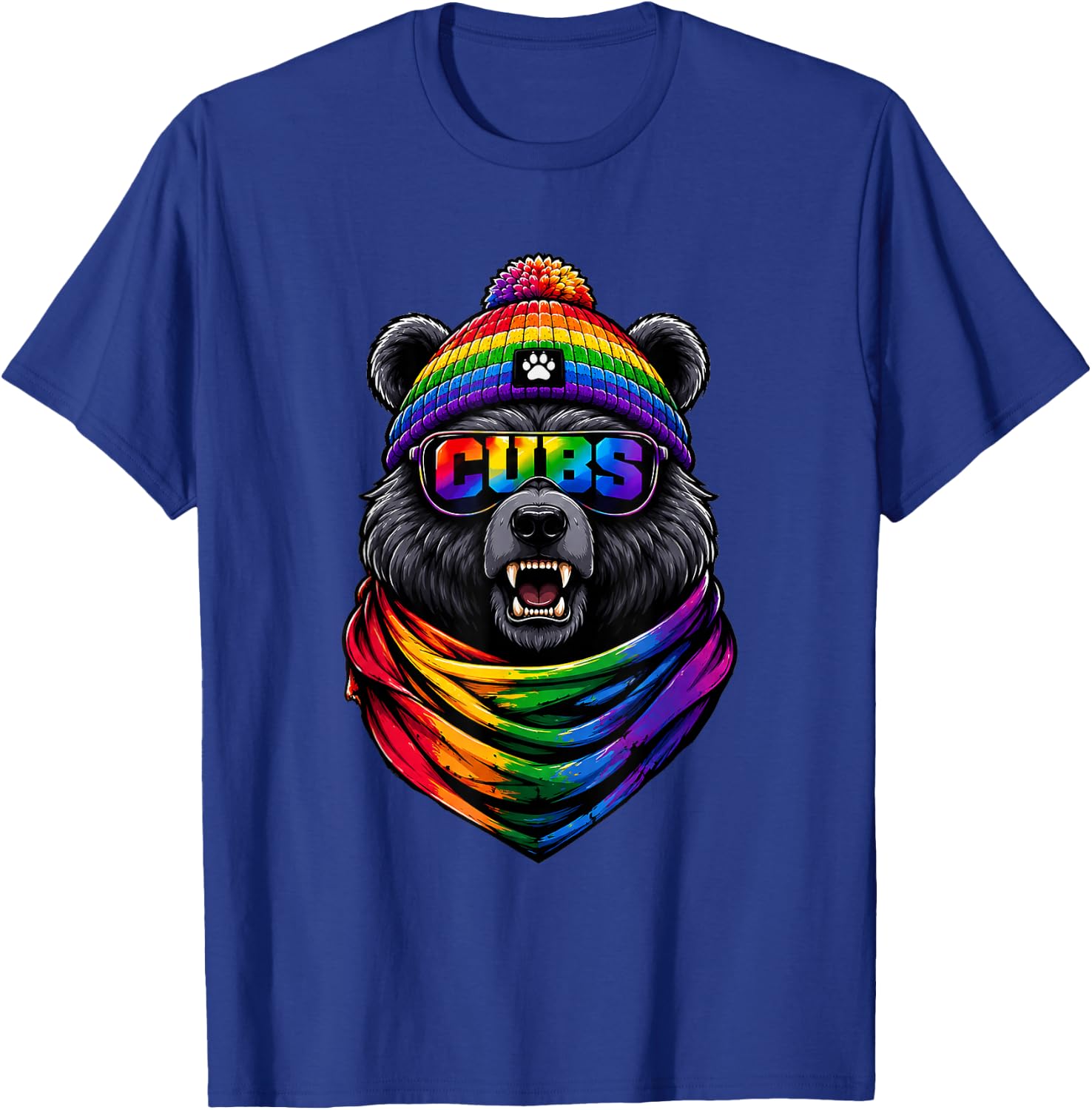 Vintage Cubs Last Name Pride Cubss Namee American Style T-Shirt - T-Shirt | Royal