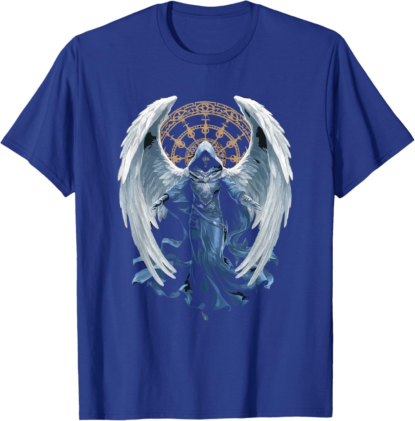Archangel Catholic Religion Christianity Guardian Angel T-Shirt - T-Shirt | Royal