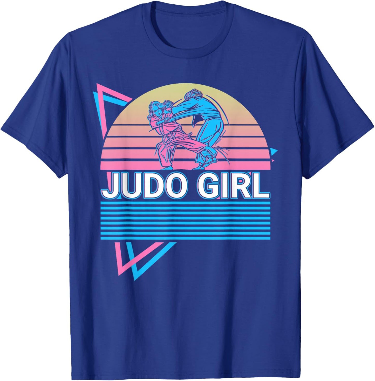 Judo Girls' Martial Arts Retro , black T-Shirt - T-Shirt | Royal