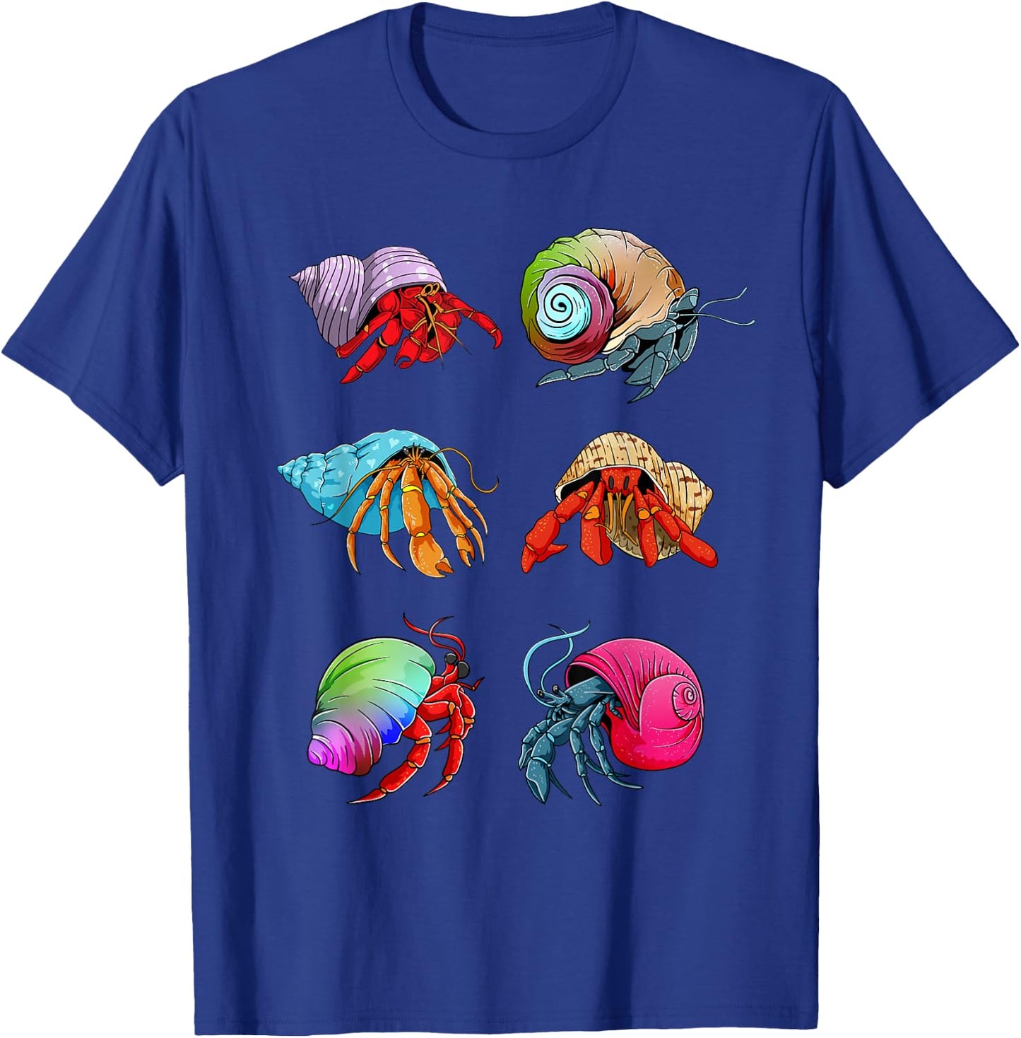 Hermit Crab Design for Hermit Crab Lovers T-Shirt - T-Shirt | Royal