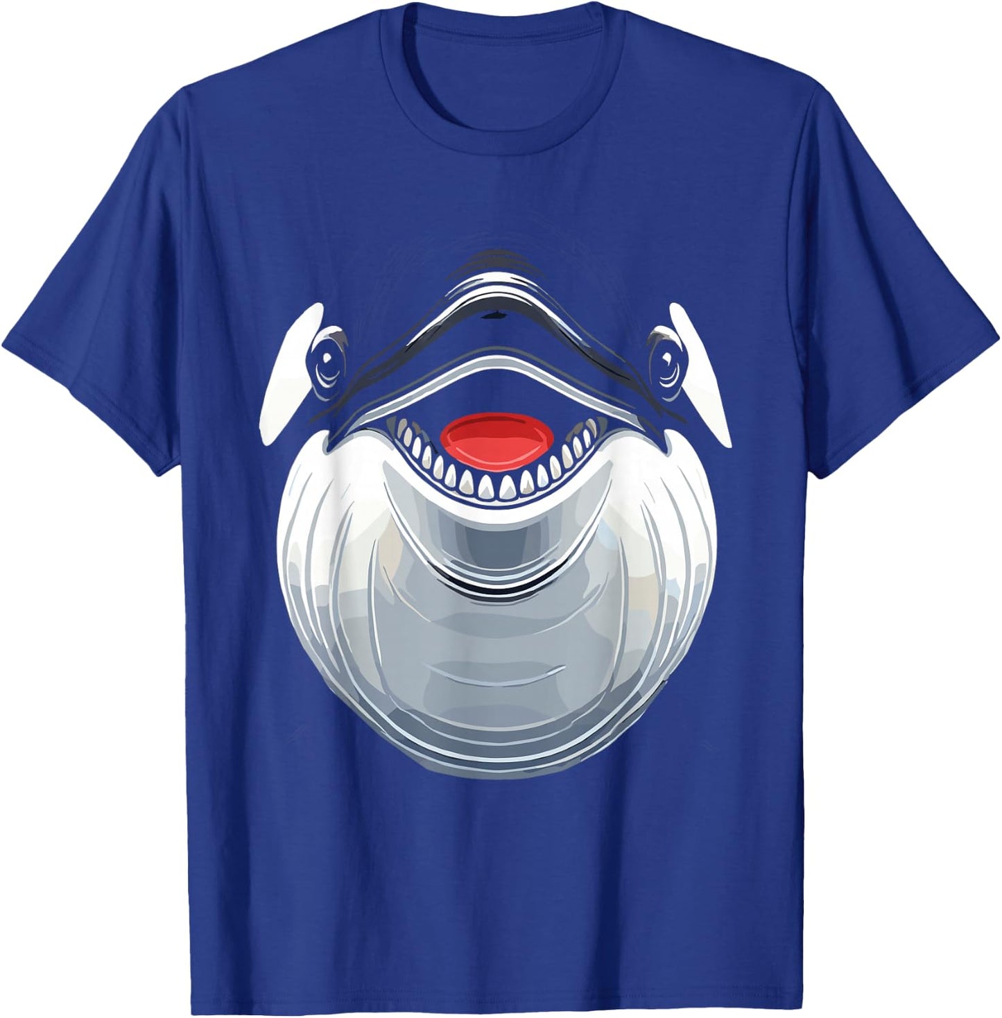 Funny Orca Whale Costume, Funny Orca Whale Face Costume , black T-Shirt - T-Shirt | Royal