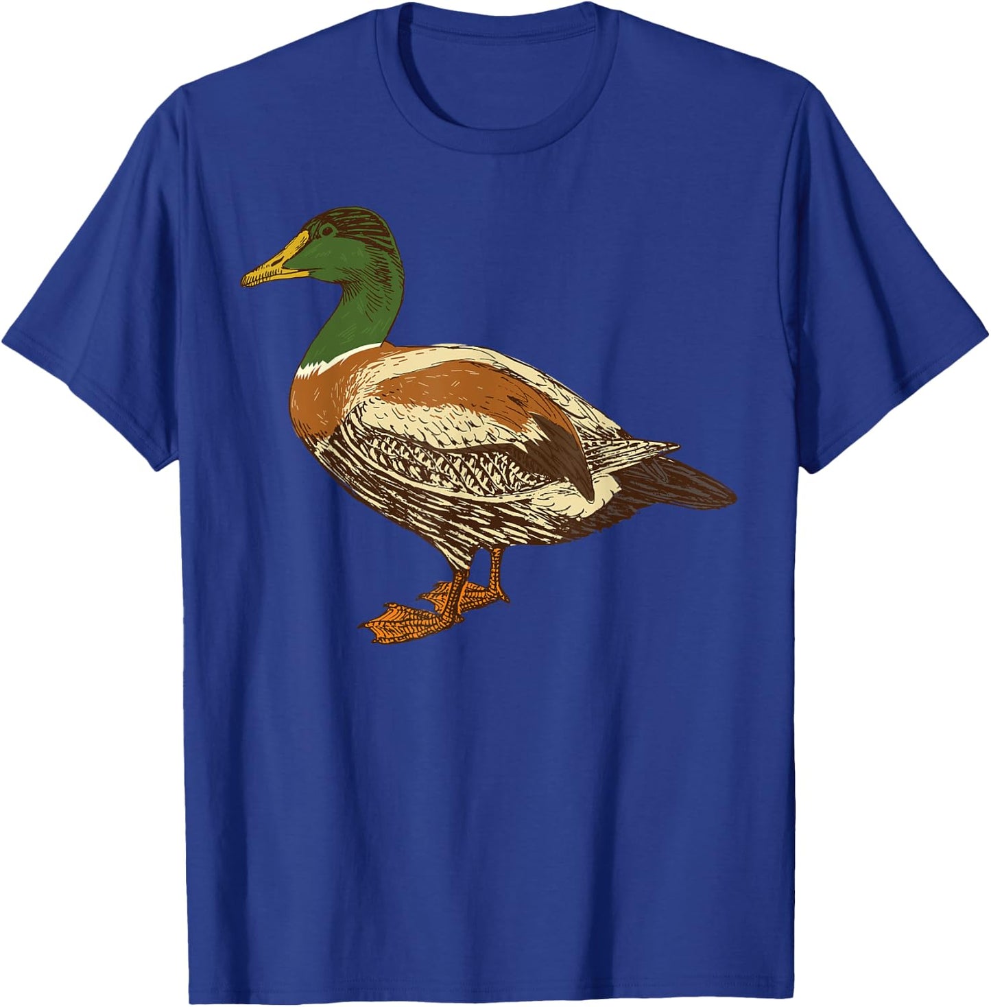 Mallard Duck Cute I Love Waterfowl Gift T-Shirt - T-Shirt | Royal