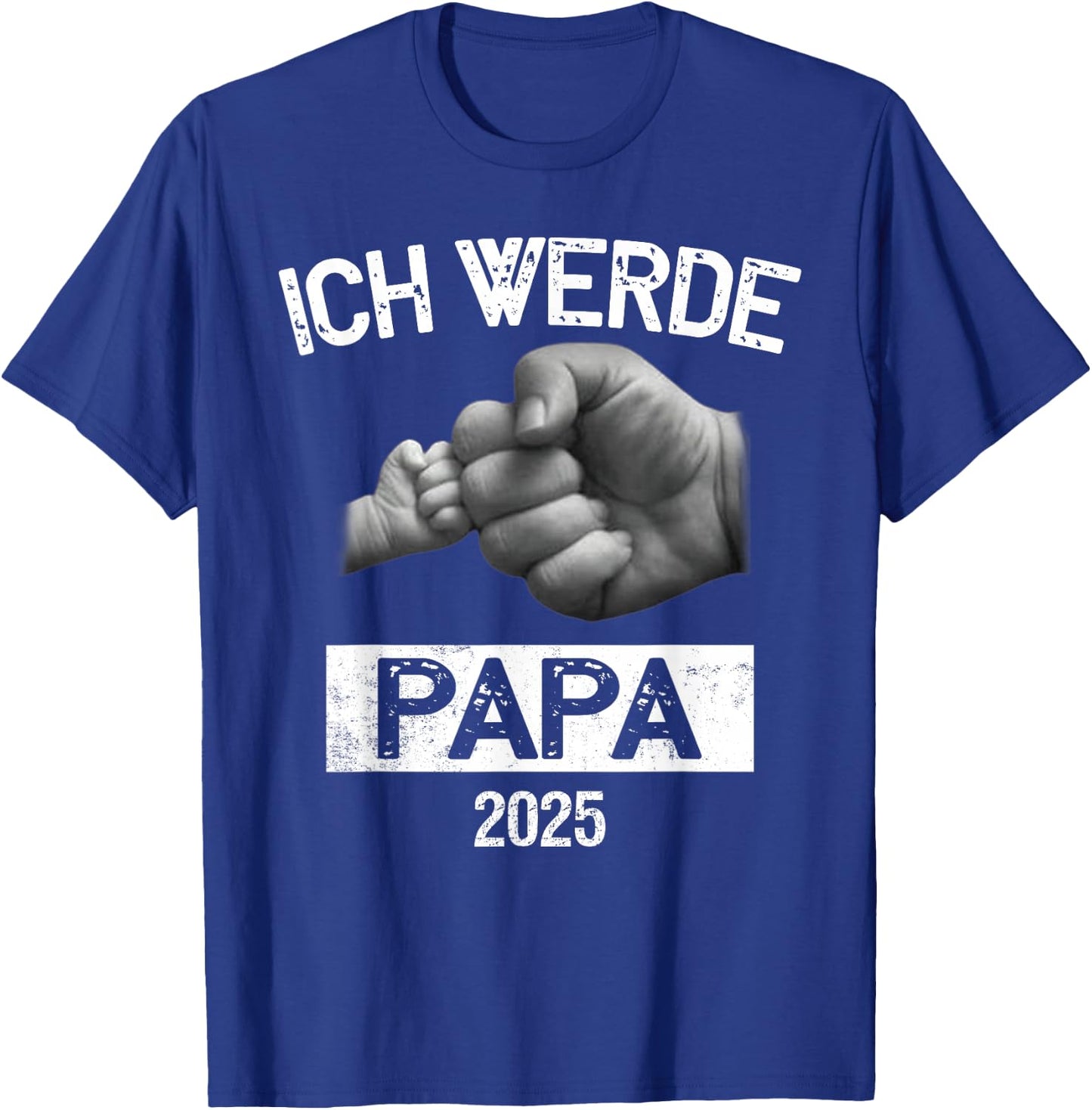 Ich werde Papa 2025 Ich werde bald Vater T-Shirt - T-Shirt | Royal