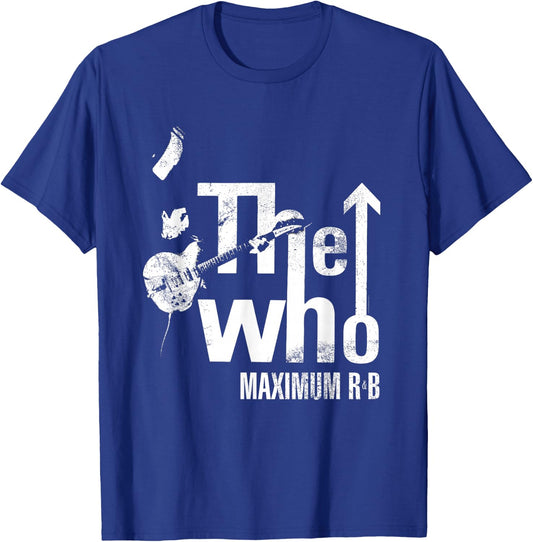 The Who Official Maximum R&B Tour , black T-Shirt - T-Shirt | Royal