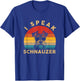 I Speak Schnauzer Funny Gifts Dog Mom Dad Dog Lover Vintage T-Shirt - T-Shirt | Royal
