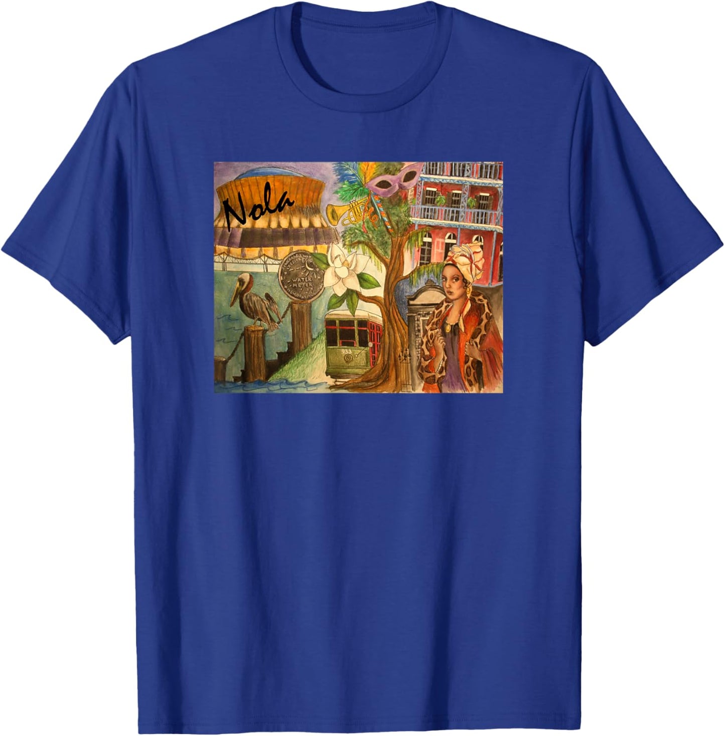 New Orleans t shirt - French Quarter and More T-Shirt - T-Shirt | Royal