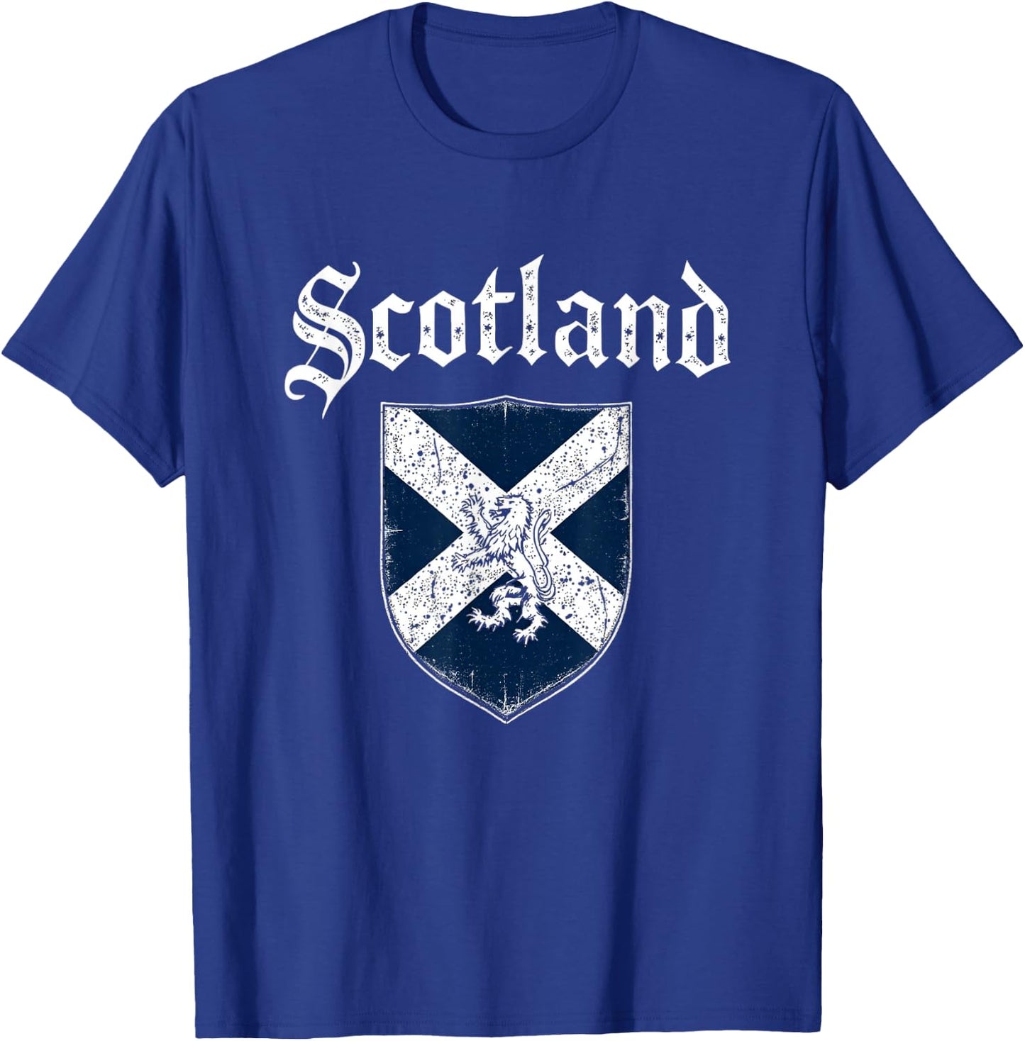 Scotland Vintage Scotland T-Shirt - T-Shirt | Royal
