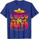 Cinco De Mayo Lets Fiesta Squad 5 De Mayo Mexican Men Women T-Shirt - T-Shirt | Royal