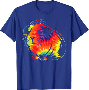 Guinea Pig Tie Dye T-Shirt - T-Shirt | Royal