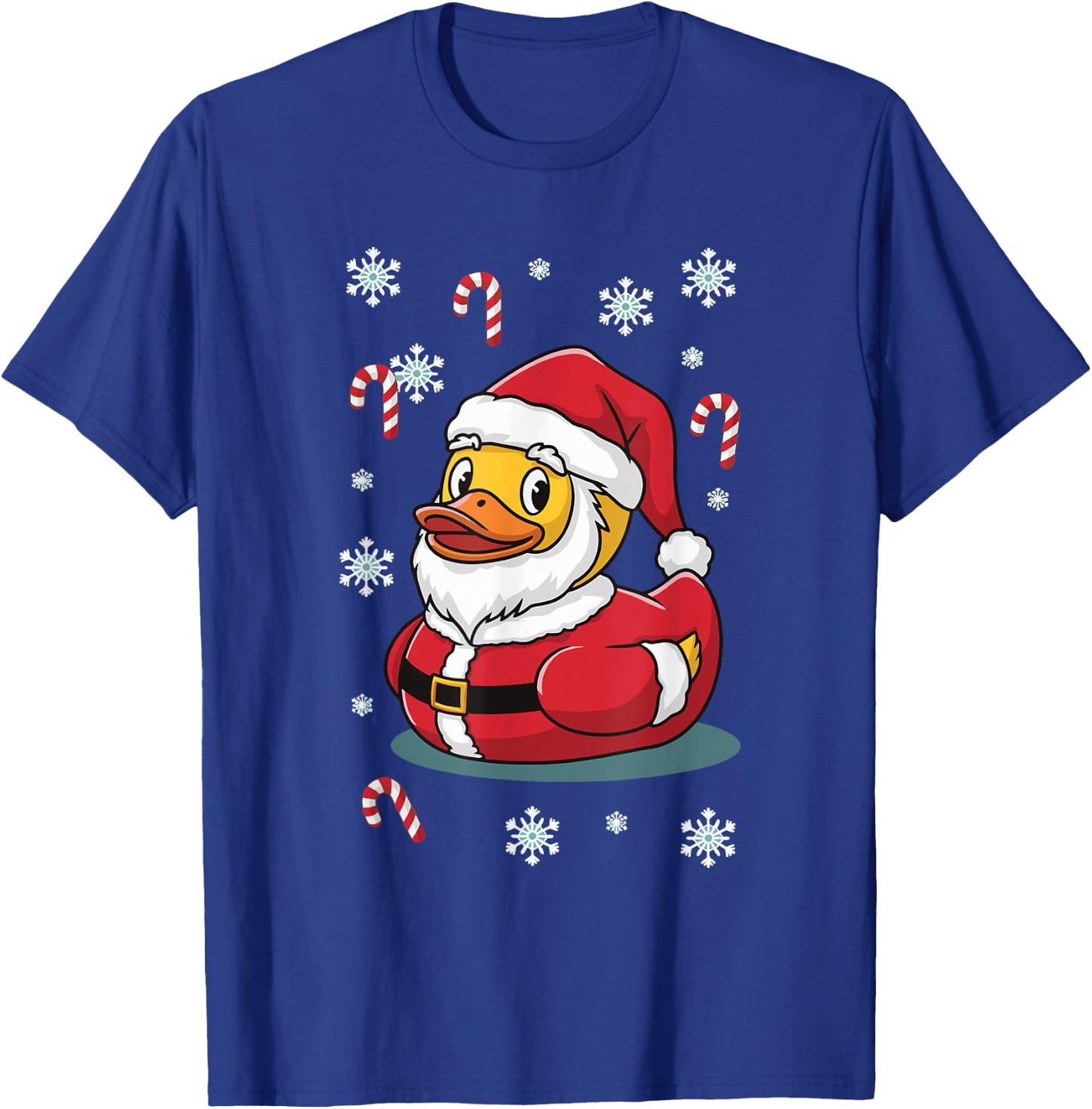 Rubber Duck Christmas T-Shirt - T-Shirt | Royal