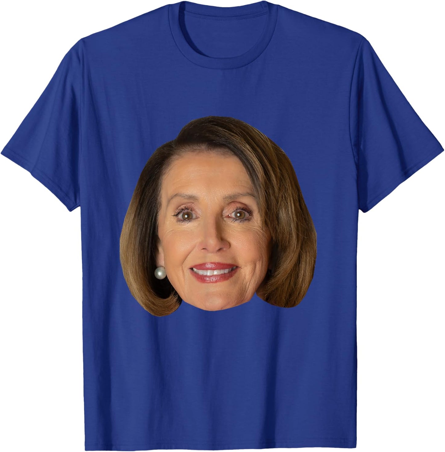 Nancy Pelosi Face T-Shirt - T-Shirt | Royal