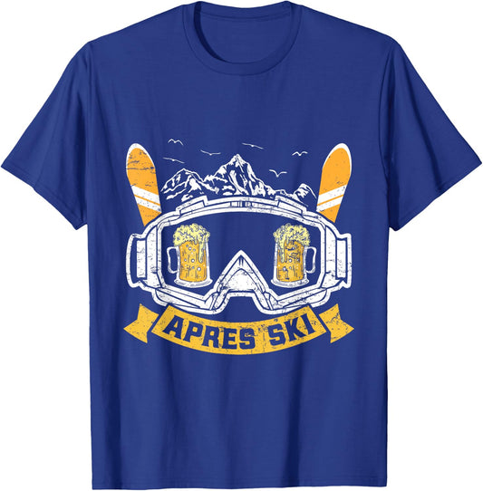 Apres-Ski Winter Sports , black T-Shirt - T-Shirt | Royal