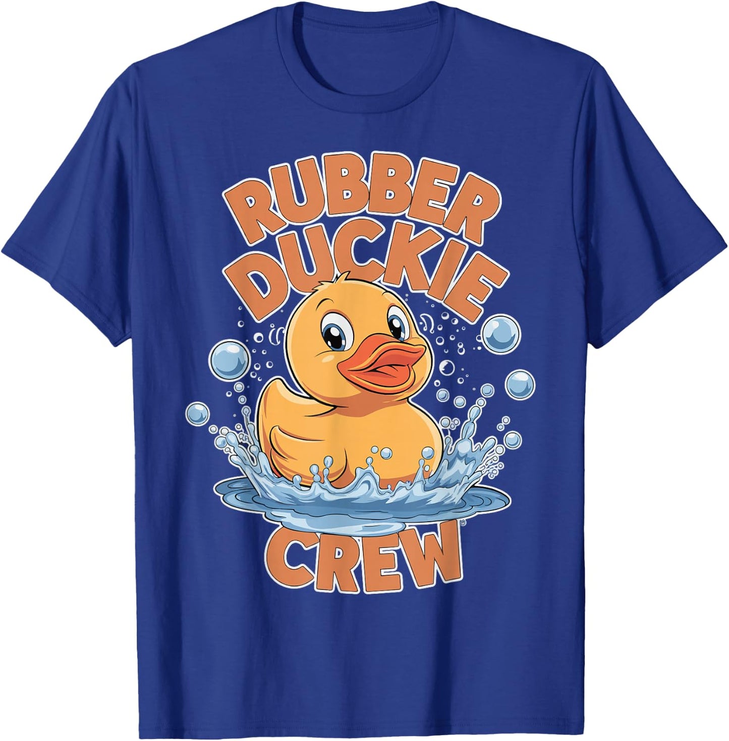 Rubber Duckie Crew T-Shirt - T-Shirt | Royal