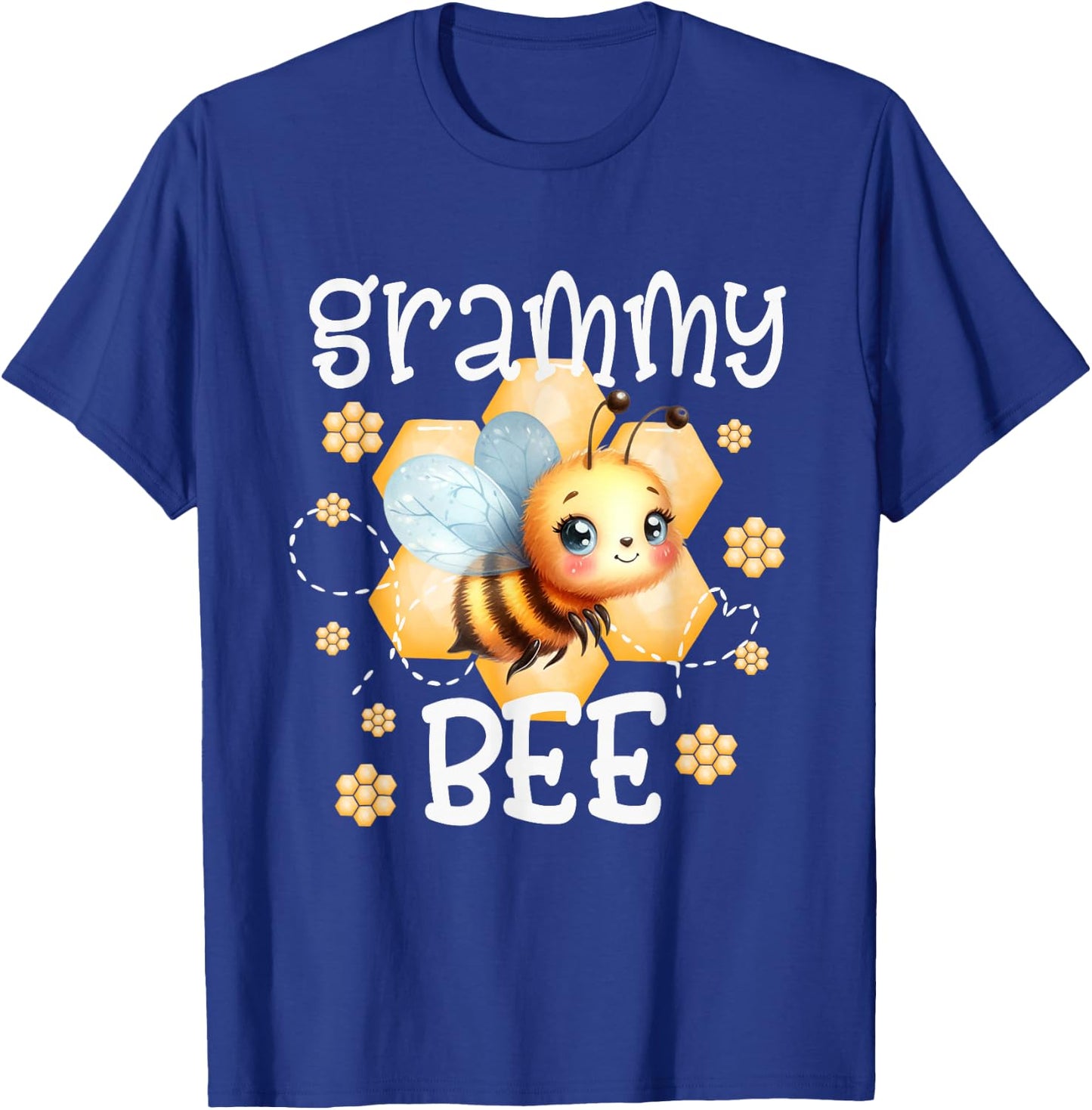 Bee Day Family Matching Birthday Party Shirt Grammy T-Shirt - T-Shirt | Royal