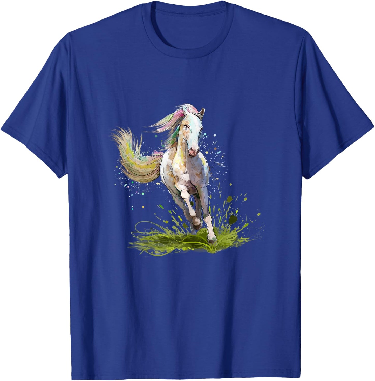 Horse Shirt Girl Gifts Horse Woman Equestrian Rider , Black T-Shirt - T-Shirt | Royal