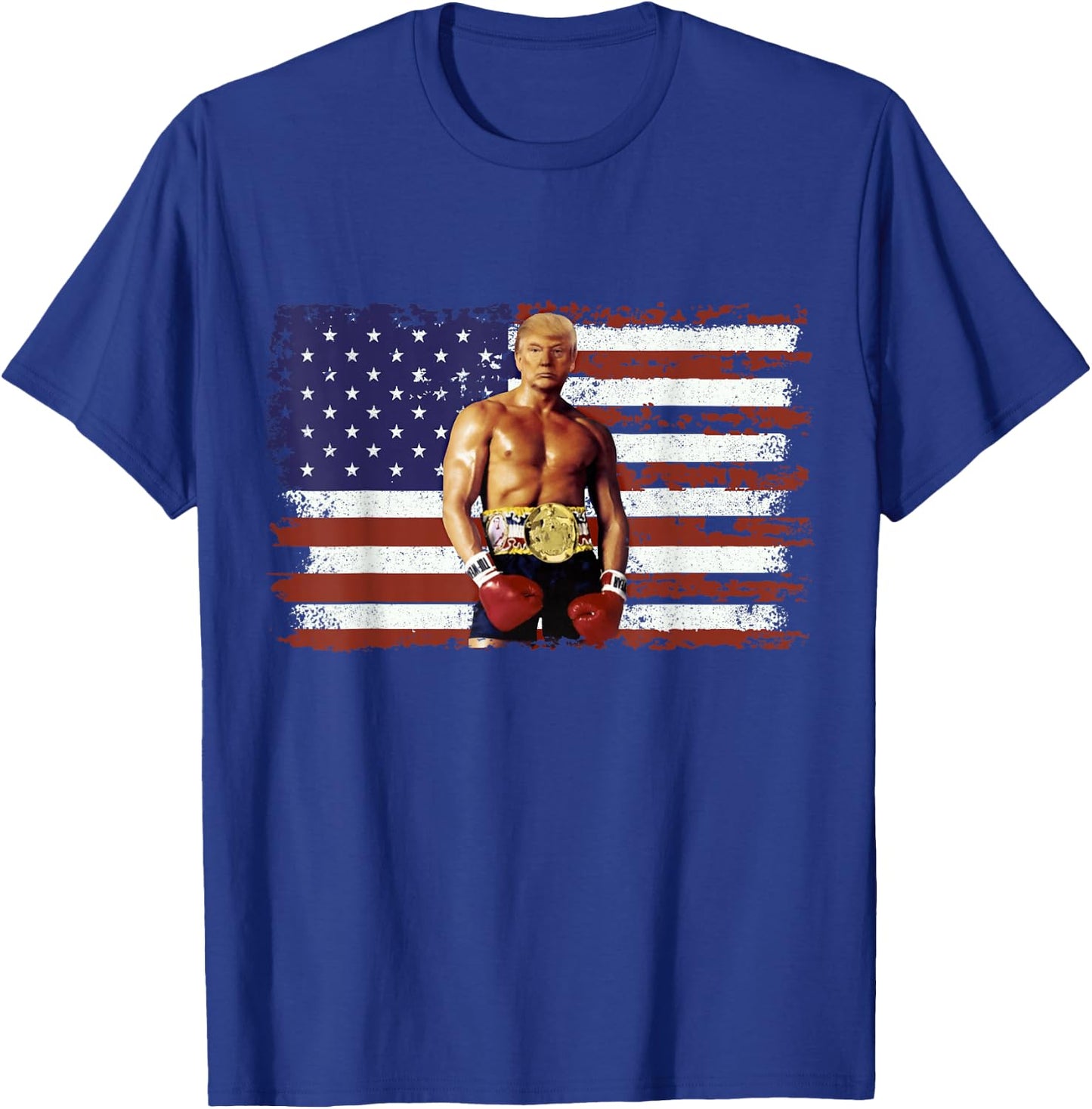 Trump Rocky Funny Boxer Trump Trump Rocky Meme T-Shirt - T-Shirt | Royal