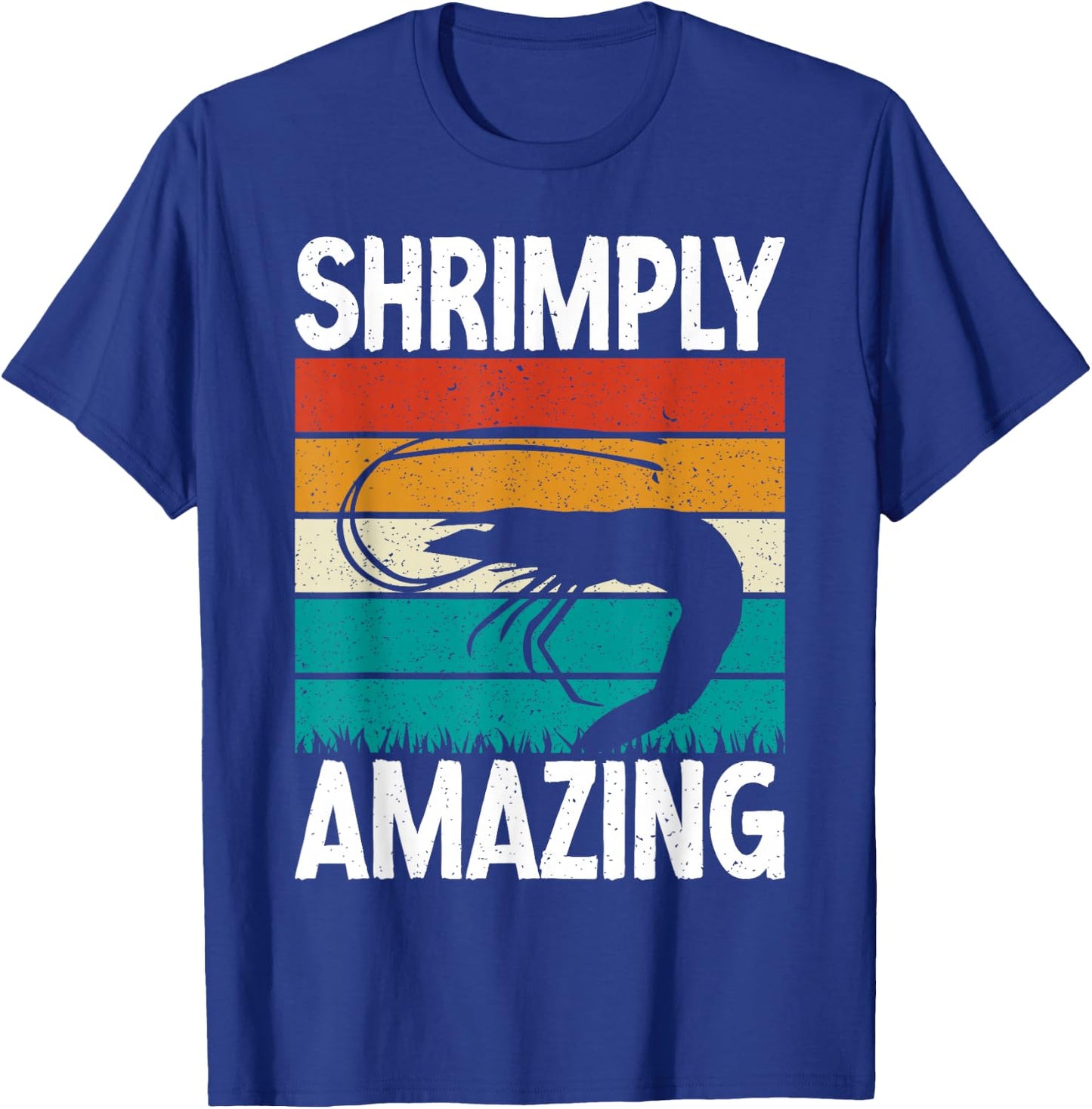 Shrimply Amazing Shrimp Lover T-Shirt - T-Shirt | Royal