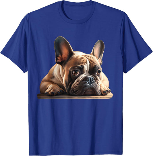 French Bulldog Kids Clothes Frenchie Dad Mom T-Shirt - T-Shirt | Royal