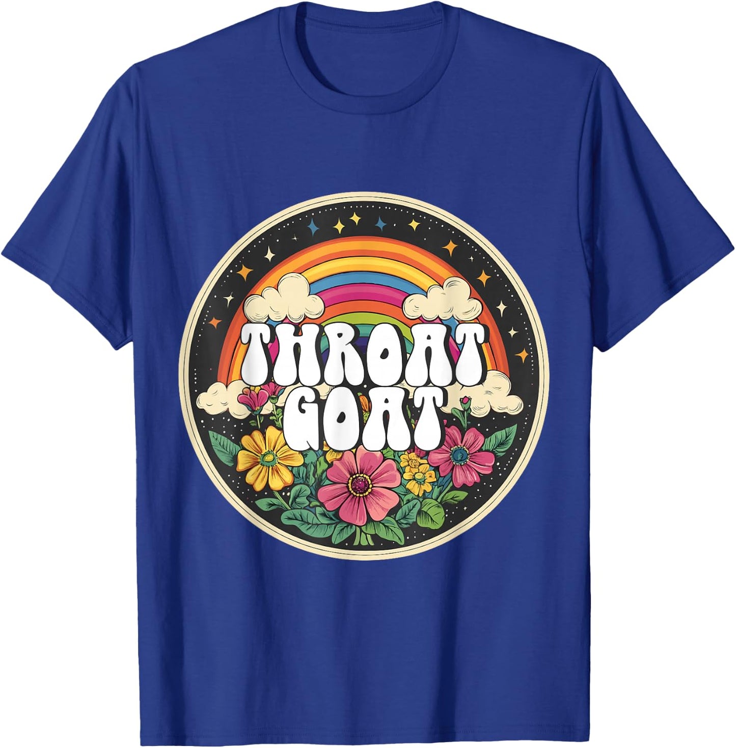 Inappropriate Throat Goat Embarrassing Adult Humor T-Shirt - T-Shirt | Royal