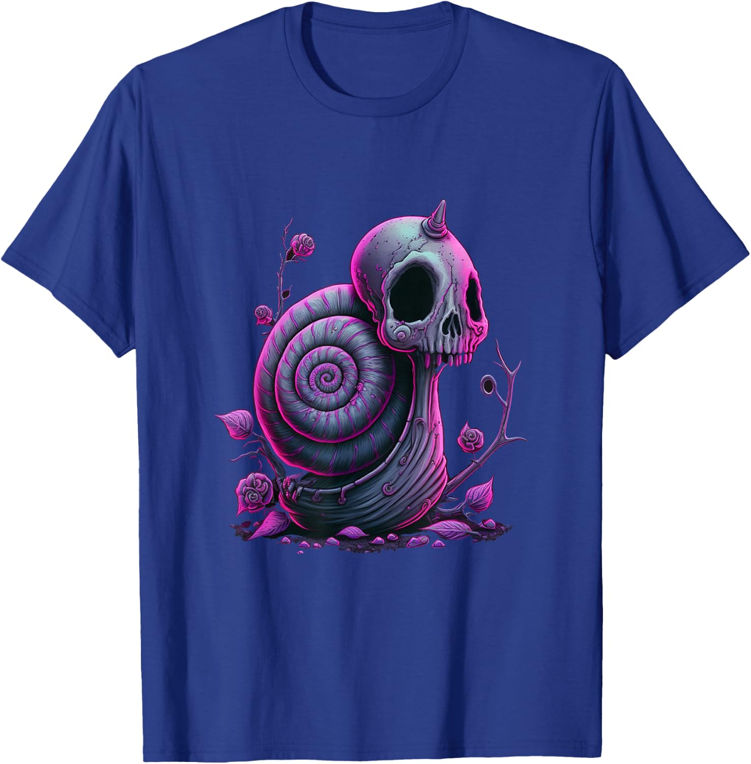 Kawaii Gothic Cute Goth Snake T-Shirt - T-Shirt | Royal