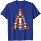 Axolotl Cute Christmas Tree Men Kids , Black, S T-Shirt - T-Shirt | Royal